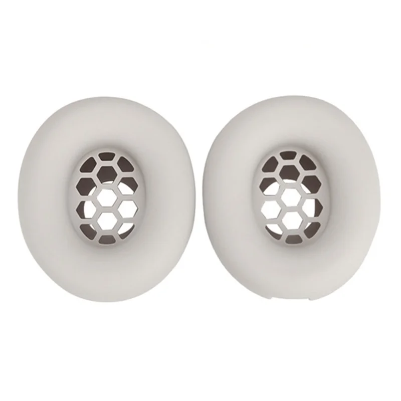 For Beats Studio Pro Silicone Case Headset Ear Cushion Protective Cover Wear Resistant Scratch Proof - Beige