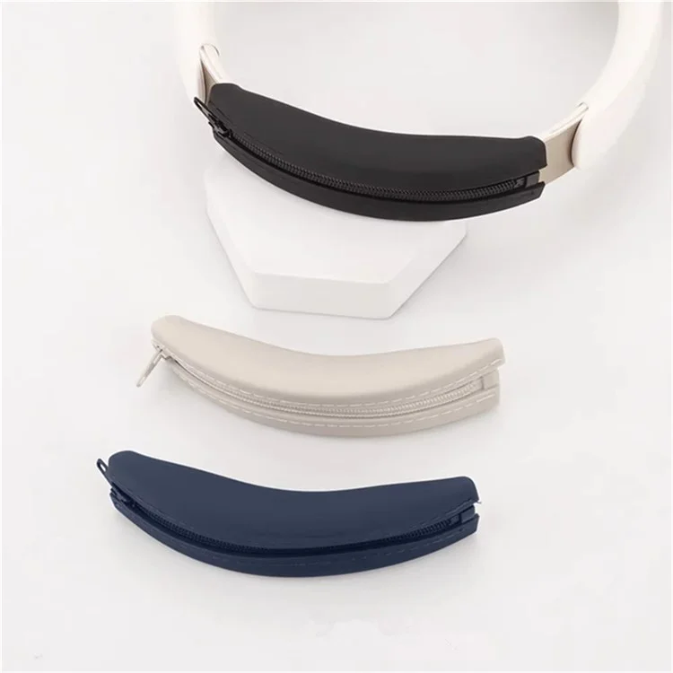 Funda protectora de diadema de silicona para auriculares iKF Solo - Negro