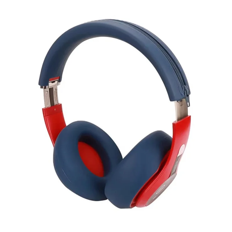 For Beats Studio 3 Headphones Silicone Headband Cover Protective Cushion Sleeve - Red