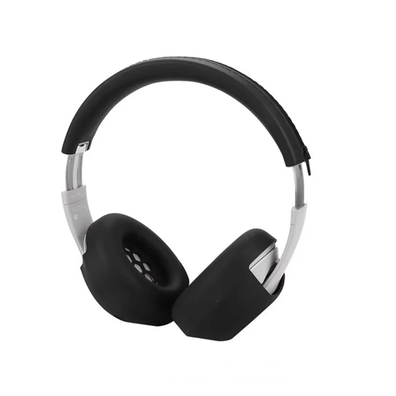 1 Paar Ohrpolster-Silikonhülle für Beats Studio Pro Kim Kardashian Kopfhörer, Kissen, schützende Abdeckung - Beige