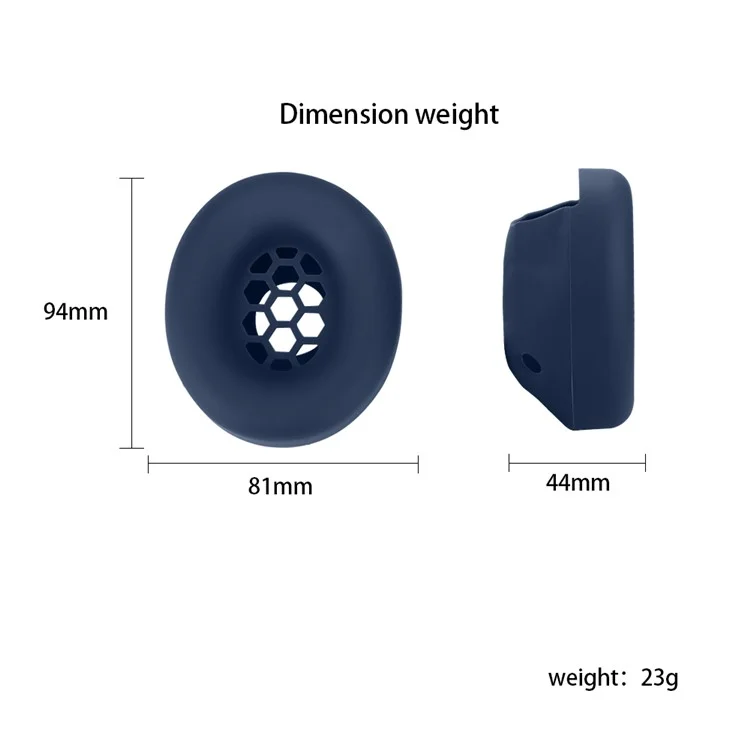 Silicone Protective Cover Set for Beats Studio Pro Kim Special Edition Ear Pad Case + Headband Cover - Beige