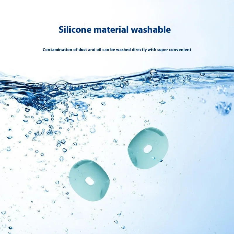 For AirPods 4 Ear Tips Replacement Ultra Thin Silicone Earbuds Cover - Transparent