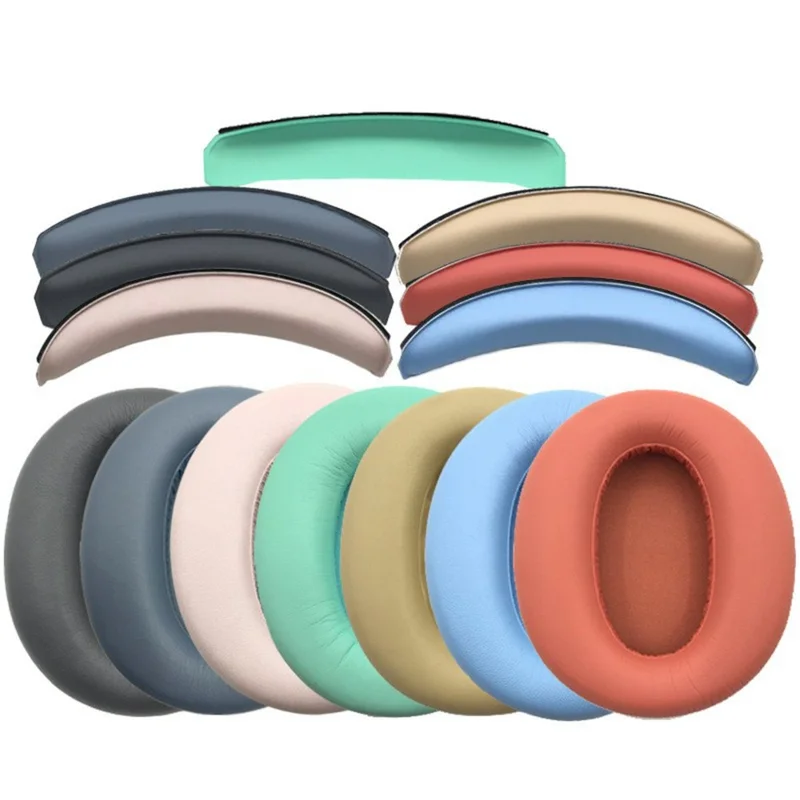 Peça de reposição para Edifier W820NB / Fone de ouvido Edifier Pro K820NC com almofada de couro de proteína confortável - Verde