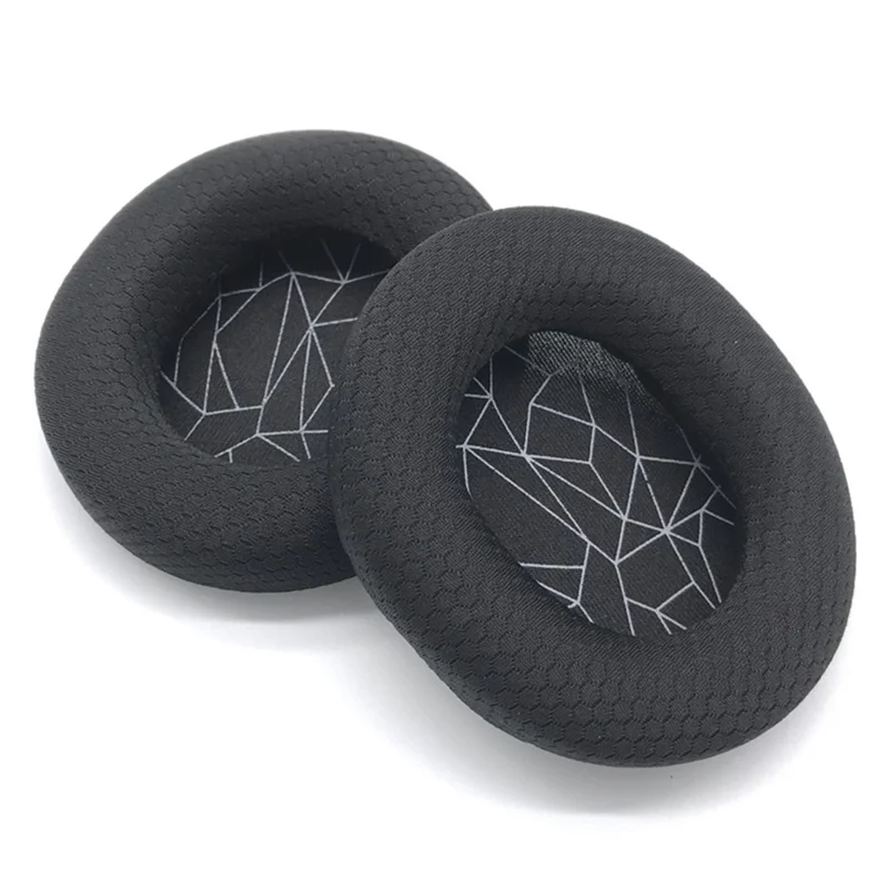 1 Paar für SteelSeries Arctis 7 / 5 / 3 Kopfhörer Ohrpolster Gedächtnisschaum Ohrmuschel Kissen - Schwarz / Weiß