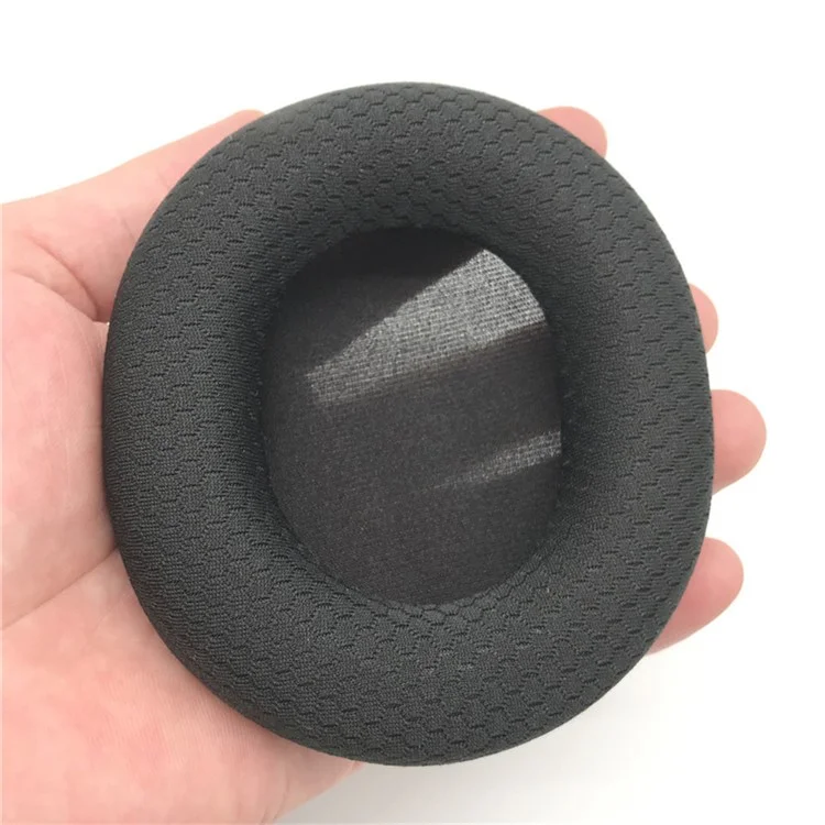 1 Paar für SteelSeries Arctis 7 / 5 / 3 Kopfhörer Ohrpolster Memory Foam Ohrmuschel Kissen - Schwarz / Blau