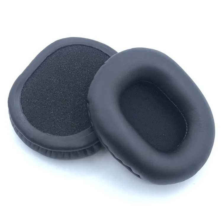 1 Par de Almofadas de Reposição para Fones de Ouvido Edifier W800BT / W800X / W808BT Almofadas de Couro PU - Preto