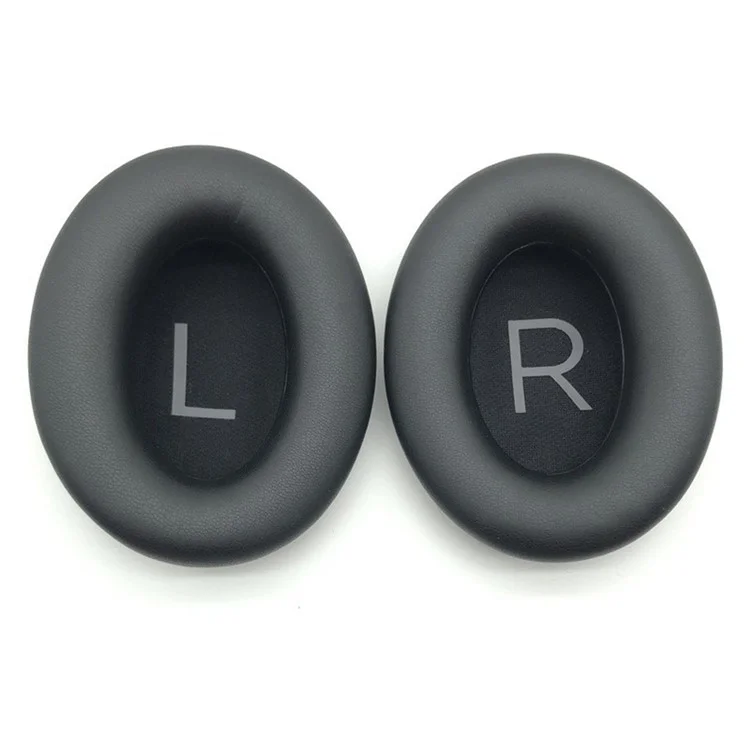 1 Par de Almofadas de Fone de Ouvido para Bose Quietcomfort 45 Almofadas Substitutas de Orelha Almofadas Confortáveis - Preto