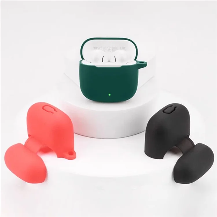For Huawei FreeBuds SE 3 Bluetooth-compatible Earphones Case with Anti Lost Buckle Silicone Protective Cover - White