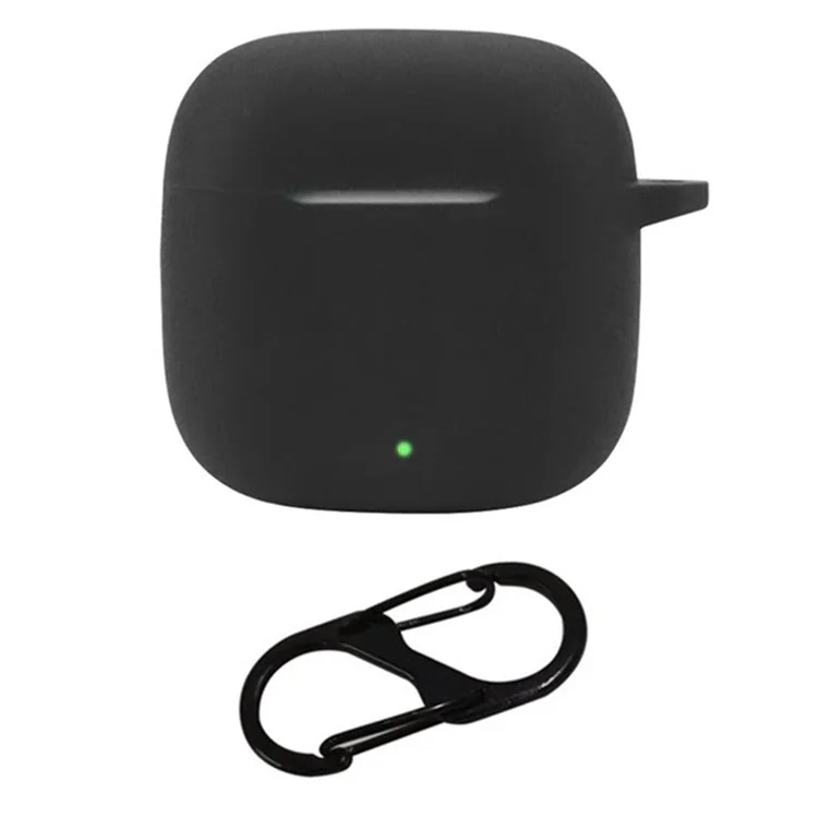 For Huawei FreeBuds SE 3 Bluetooth-compatible Earphones Case with Anti Lost Buckle Silicone Protective Cover - Black