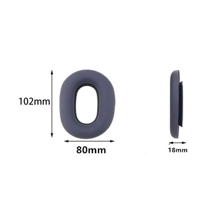 Ensemble de protection pour casque Sony WH-1000XM5 - Housse de bandeau + Housse d'oreillette extérieure + Étui en silicone pour coussinet d'oreille - Gris rose