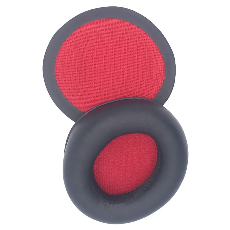 JZF-515 For Focal Listen Pro Headphones 1 Pair Replacement Ear Pads Foam Cushions - Black+Red