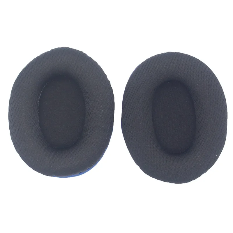JZF-528 1 Pair for HyperX Cloud Stinger 2 Headphones Ear Pads Replacement Cushions - Black+Blue