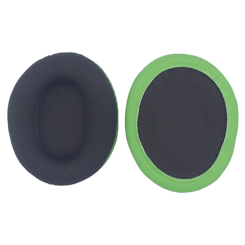 JZF-528 1 Pair for HyperX Cloud Stinger 2 Headphones Ear Pads Replacement Cushions - Black+Green