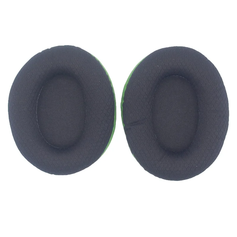 JZF-528 1 Pair for HyperX Cloud Stinger 2 Headphones Ear Pads Replacement Cushions - Black+Green