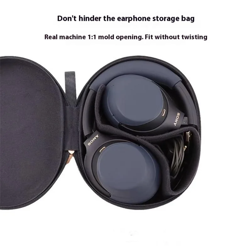 For Sony WH-1000XM3 / WH-1000XM4 Silicone Case Set with Headband Cover Headphone Protective Earpads Caps - White