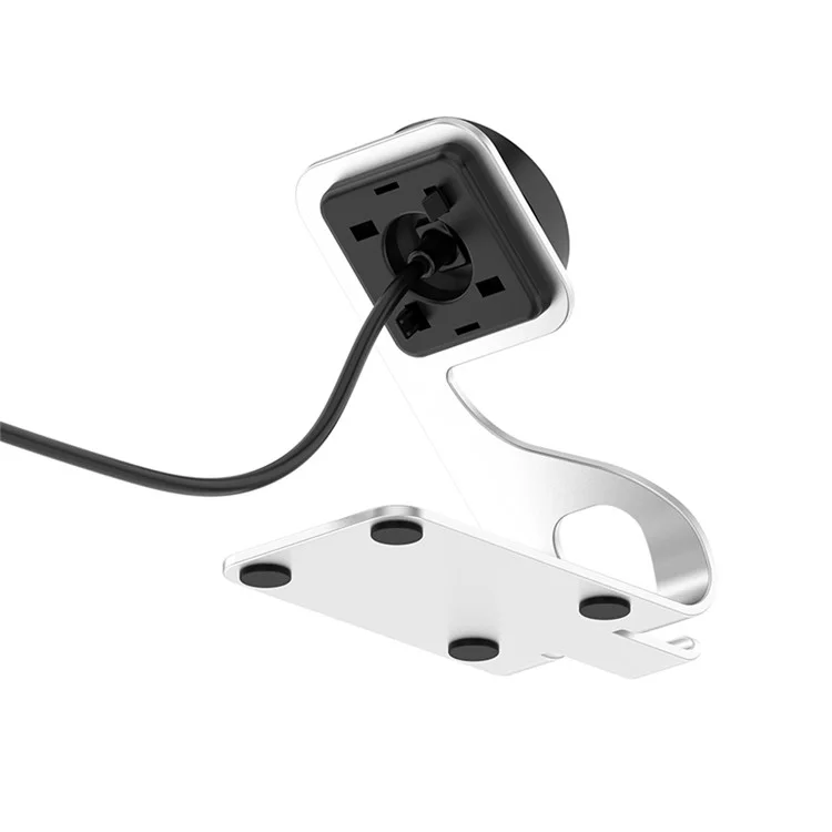 Aluminum Alloy Bracket Charging Dock Smart Watch Charger for Huami Amazfit GTS 2 Mini / Bip 3 / GTR Mini (A2174) - Silver