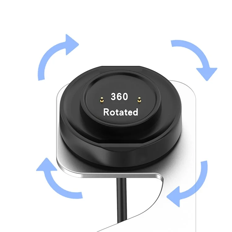 Aluminum Alloy Bracket Charging Dock Smart Watch Charger for Huami Amazfit GTS 2 Mini / Bip 3 / GTR Mini (A2174) - Silver
