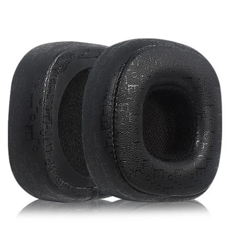 Pour Marshall Major III Coussinets d'Oreilles de Remplacement en Cuir Protéiné pour Casque - Noir
