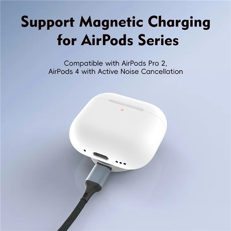 Cargador inalámbrico U30 para Apple Watch / AirPods / Samsung Galaxy Watch / Google Pixel Watch Adaptador de carga magnético