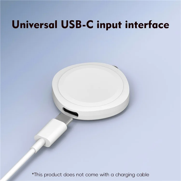 Cargador inalámbrico U30 para Apple Watch / AirPods / Samsung Galaxy Watch / Google Pixel Watch Adaptador de carga magnético