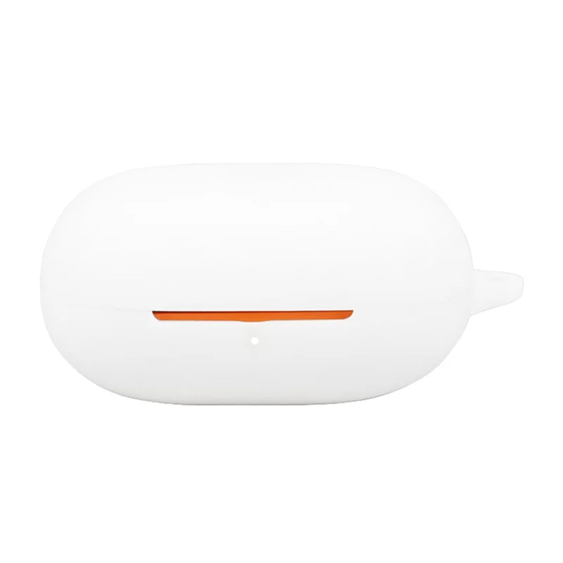 For Beats Powerbeats Pro 2 Silicone Case with Anti Lost Buckle Bluetooth-compatible Earphones Protective Cover - White