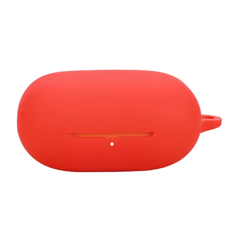 For Beats Powerbeats Pro 2 Silicone Case with Anti Lost Buckle Bluetooth-compatible Earphones Protective Cover - Red
