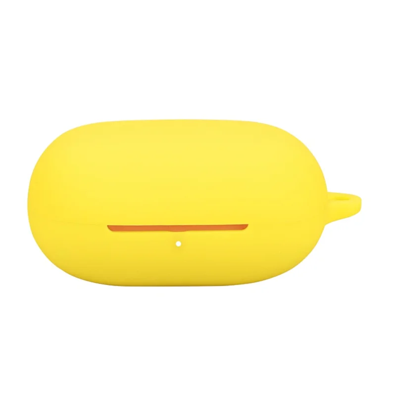 For Beats Powerbeats Pro 2 Silicone Case with Anti Lost Buckle Bluetooth-compatible Earphones Protective Cover - Yellow