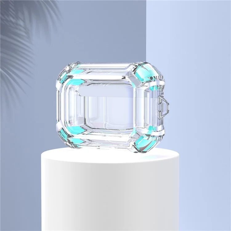 Vier-eorer-anti-drop-clear-tpu-schutzhülle Für Airpods Pro - Grün