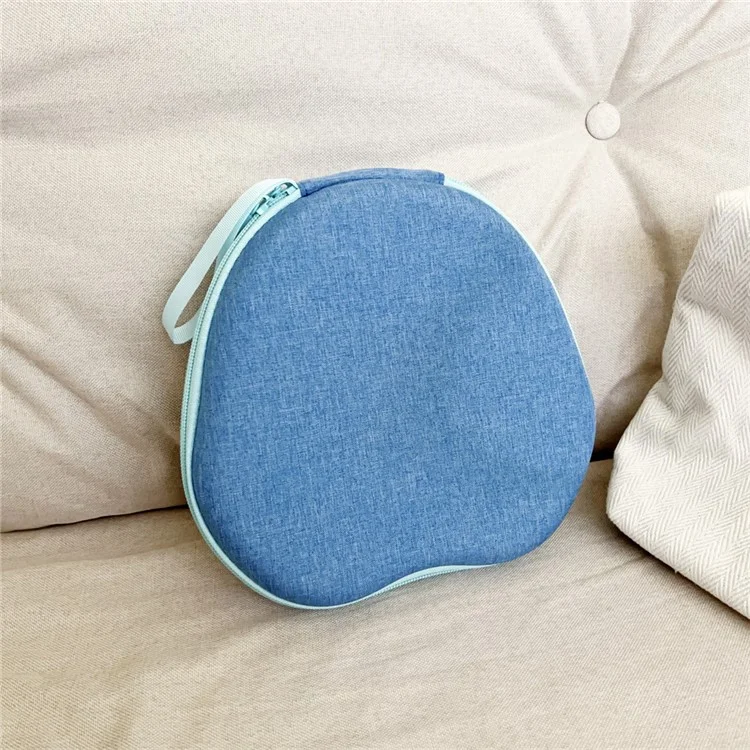 For Anker Soundcore Life Q30 Headphone Case EVA Cartoon Storage Bag Over-Ear Headset Shockproof Protective Case - Blue