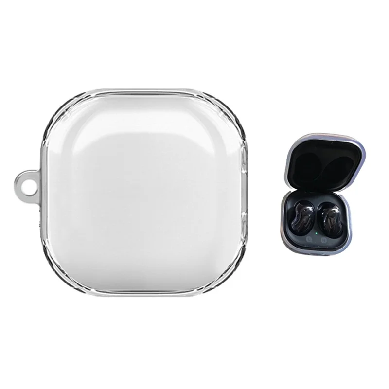 Anti Fall Transparent TPU Protective Case Cover for Samsung Galaxy Buds Live/Pro Charging Box