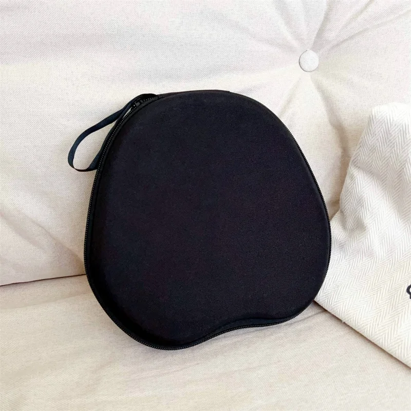 For Baseus H2 Headphone Case EVA Cartoon Storage Bag Over-Ear Headset Shockproof Protective Case - Black