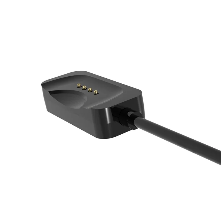 1m Smart Watch Ladegerät USB-Kabel Schnellladegerät Dock für Oppo Watch 41mm/46mm - Schwarz