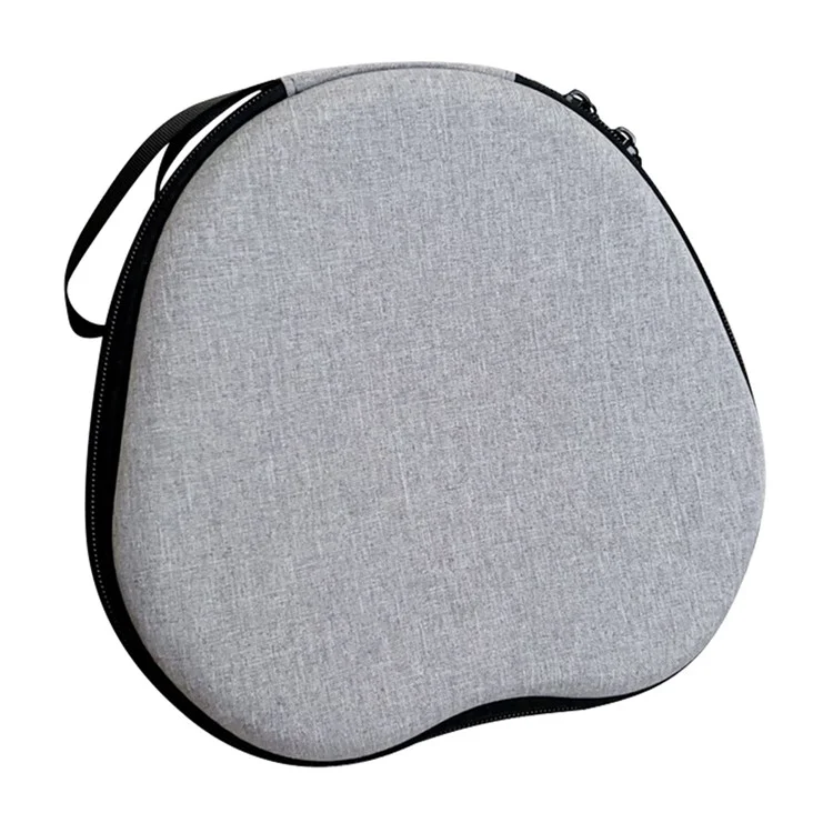 For Haylou S30 Headphone Case EVA Cartoon Storage Bag Over-Ear Headset Shockproof Protective Case - Grey