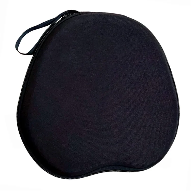 Capa de transporte para fone de ouvido iKF T1 Estojo de armazenamento de EVA Cartoon Fone de ouvido over-ear Estojo de proteção à prova de choque - Preto