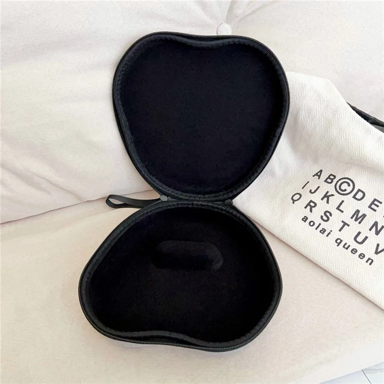 Estojo para Fones de Ouvido iKF T1 Pro - Bolsa de Armazenamento em EVA com Design Cartoon, Proteção Antichoque para Fones Over-Ear - Cinza