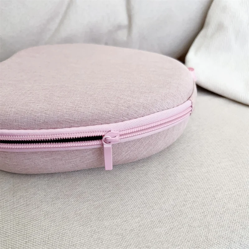 For JBL JR300BT Headphone Case EVA Cartoon Storage Bag Over-Ear Headset Shockproof Protective Case - Grey