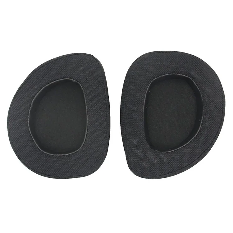 1 Paire JZF-351 Couvre-oreilles Earpads De Rechange Pour Asus Rog Delta Aura Sync Headset De Jeu USB-C - Le Noir