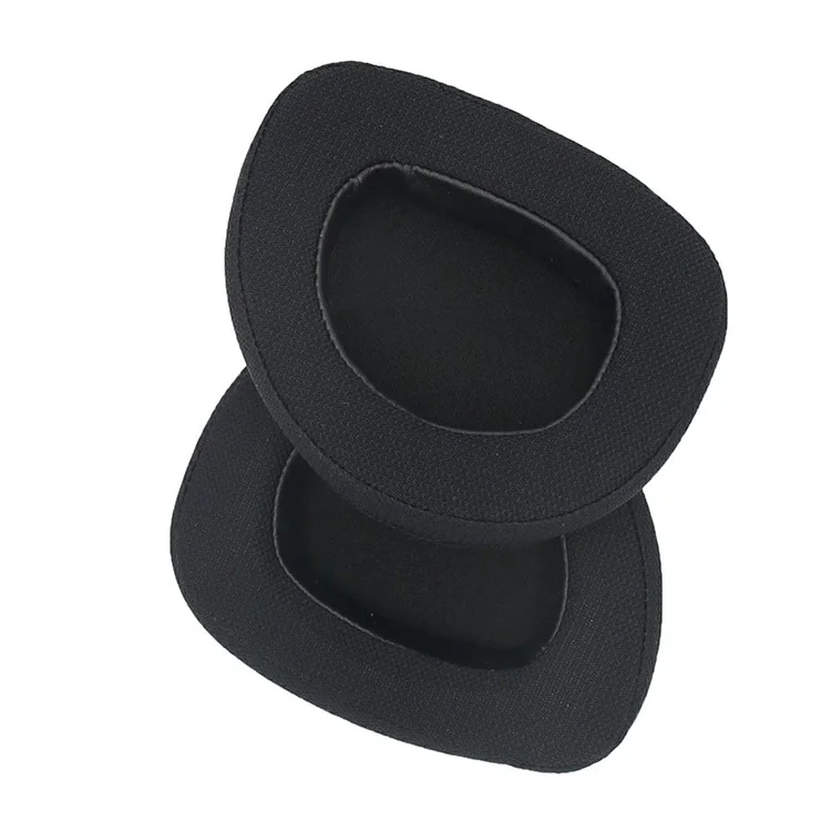 1 Paire JZF-351 Couvre-oreilles Earpads De Rechange Pour Asus Rog Delta Aura Sync Headset De Jeu USB-C - Le Noir