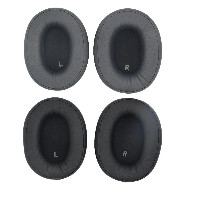 1 Pair JZF-354 Replacement Ear Pads Headphone Ear Cushion for Audio-Technica ATH-SR9 - Black