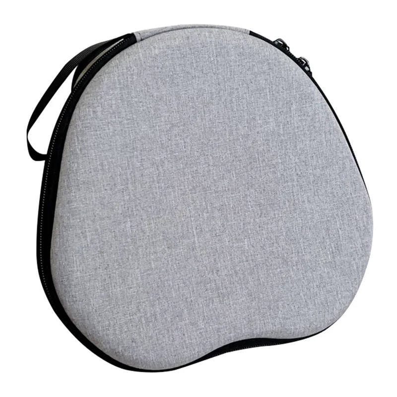 For Philips TAH5519 Headphone Case EVA Cartoon Storage Bag Over-Ear Headset Shockproof Protective Case - Grey