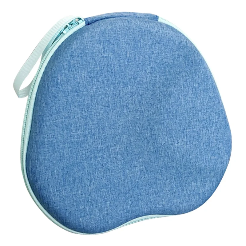 For Salar H58 Headphone Case EVA Cartoon Storage Bag Over-Ear Headset Shockproof Protective Case - Blue