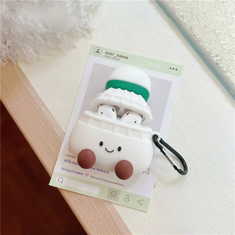 Earphone Case for Apple AirPods with Wireless Charging Case (2019)  /  AirPods with Charging Case (2019)  /  (2016) Badminton Shape