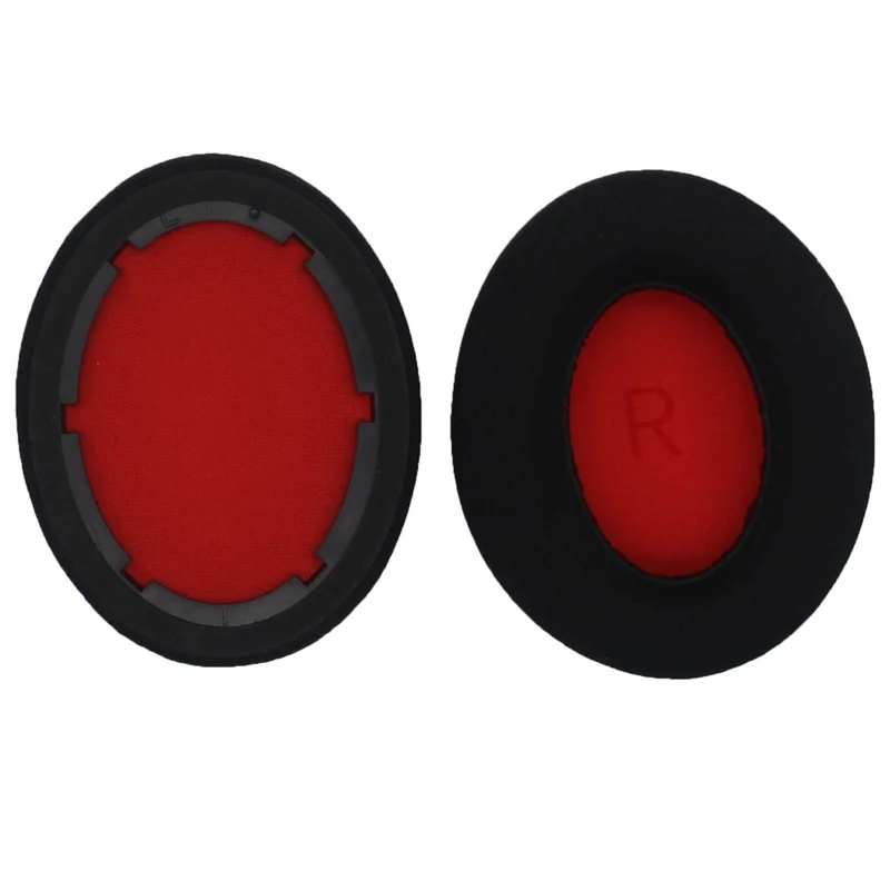 JZF-425 1Pair For 1MORE Sonoflow Headset Earpads Replacement Mesh Fabric Ear Cushions Headphone Protective Cover