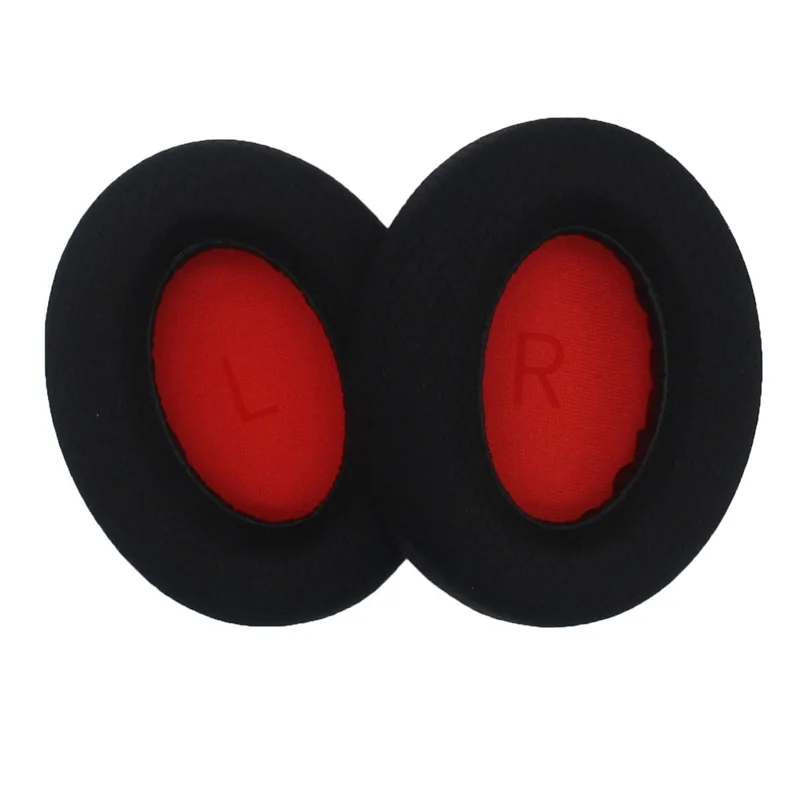 JZF-425 1Pair For 1MORE Sonoflow Headset Earpads Replacement Mesh Fabric Ear Cushions Headphone Protective Cover