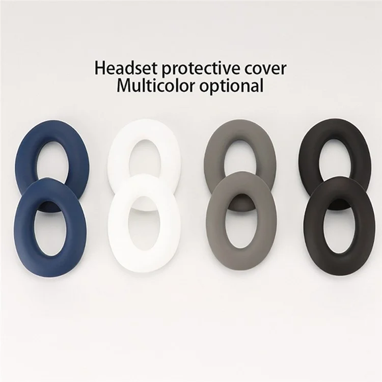 Custodia protettiva per cuffie JZF-535 per Bose QuietComfort 45 / 35 / 25 / 15 Custodia in silicone Padiglioni auricolari Accessori per auricolari - Grigio