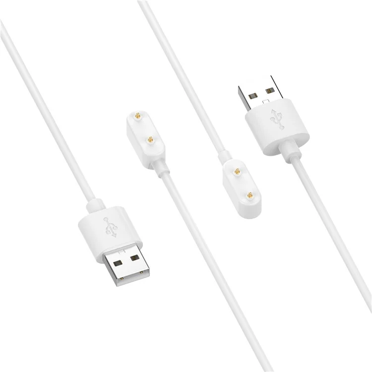 Für Huawei Band 10 / Honor Choice ROSSINI 2i Universelles Ladekabel USB-Schnittstelle Uhrenladegerät - Weiß