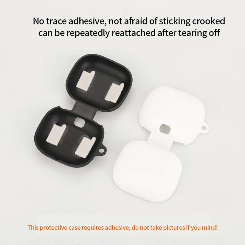 For Beats Powerbeats Pro 2 Silicone Case Bluetooth-compatible Earphone Anti-scratch Protective Cover - White