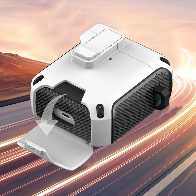 Magnetic Earphone Cover For Apple AirPods with Wireless Charging Case (2019)  /  AirPods with Charging Case (2019)  /  (2016) - White  /  Pink