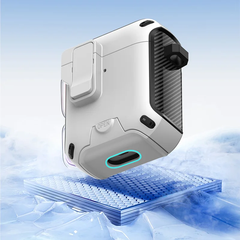 Magnetic Earphone Cover For Apple AirPods with Wireless Charging Case (2019)  /  AirPods with Charging Case (2019)  /  (2016) - White  /  Pink