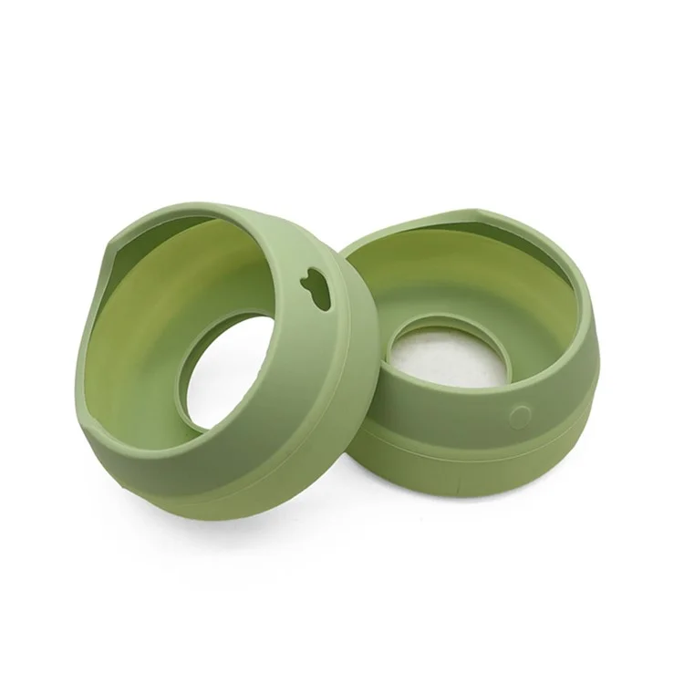 1 Pair Silicone Cushion Protective Cover Ear Pads for Beats Solo Pro Bluetooth-compatible Headphone - White